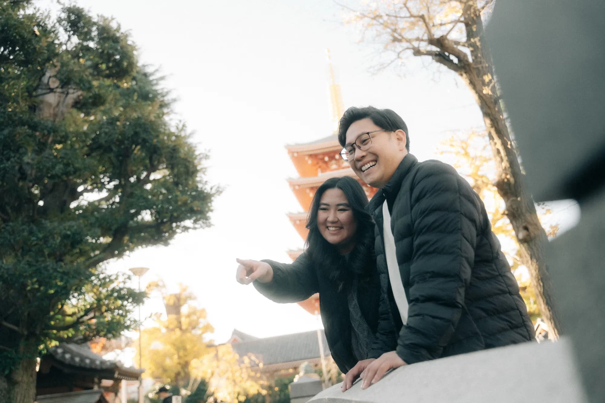 Vivian and Timothy in Japan, photo 14