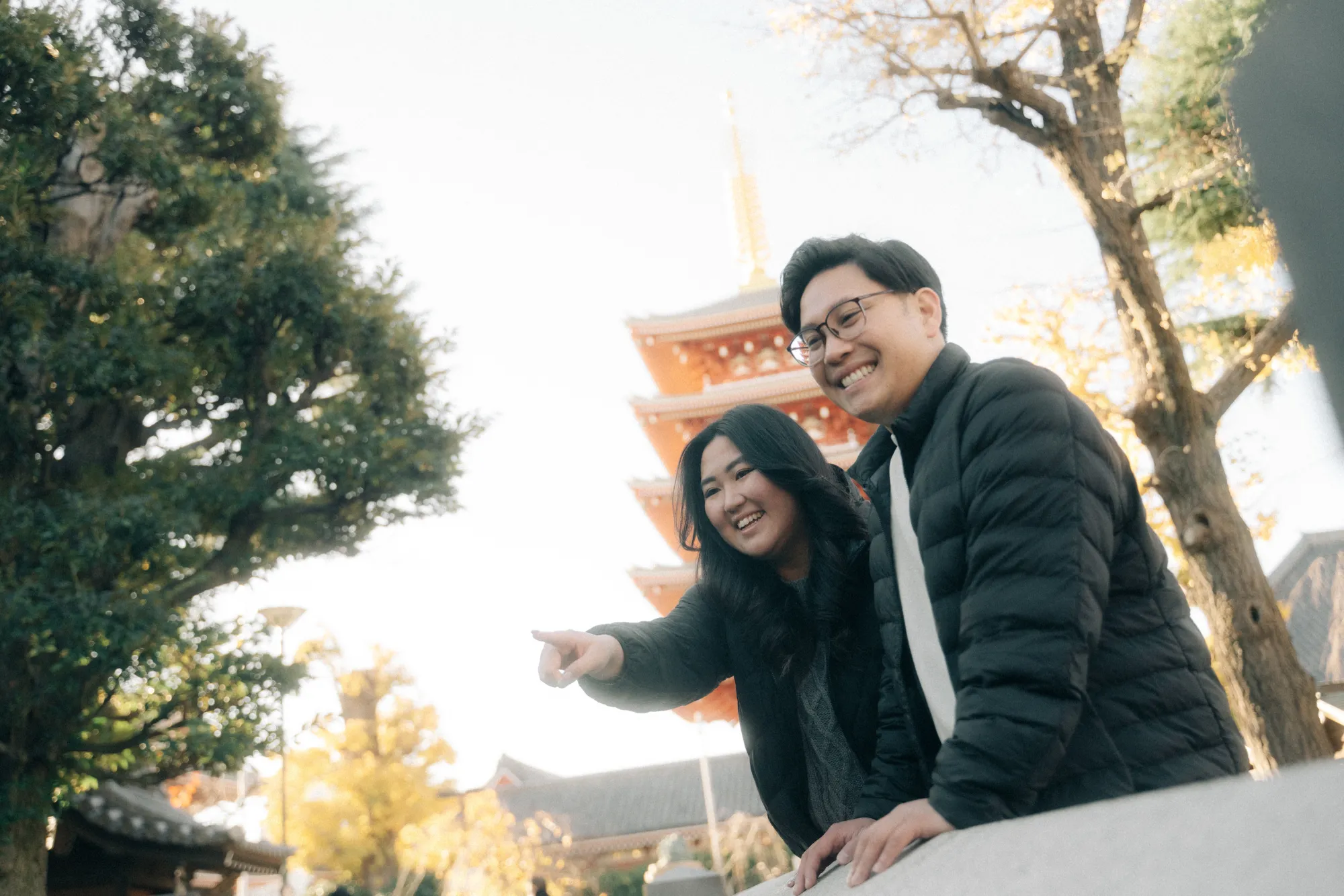 Vivian and Timothy in Japan, photo 91